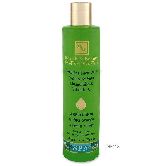 118 H&B Cleansing Face Tonic with Aloe Vera